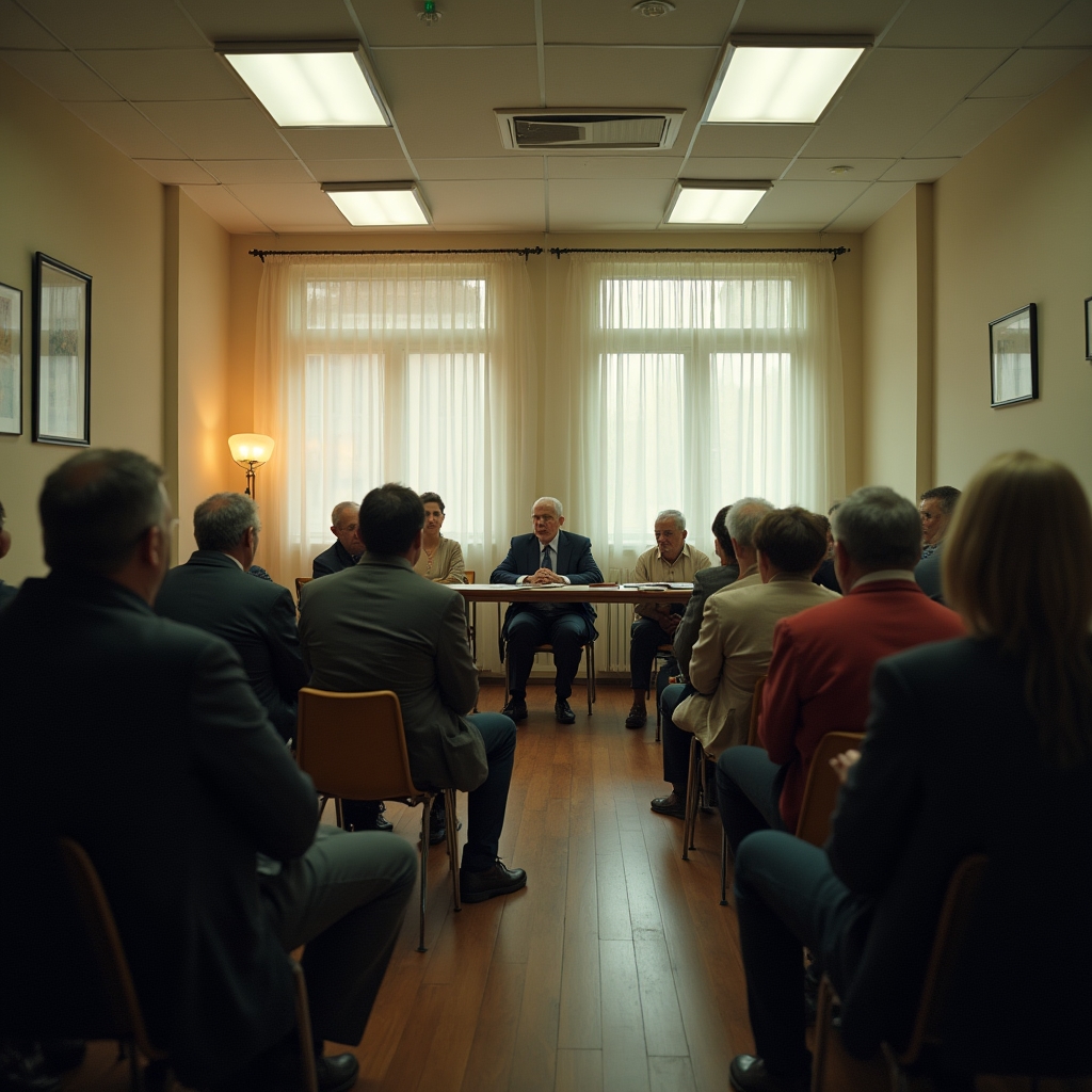 Ședință a adunării generale a asociației de proprietari